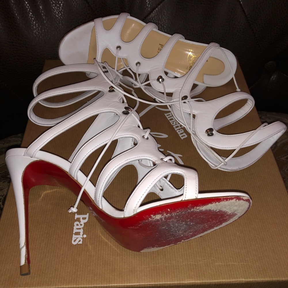 Christian Louboutin Amazoulo Gladiator Sandal